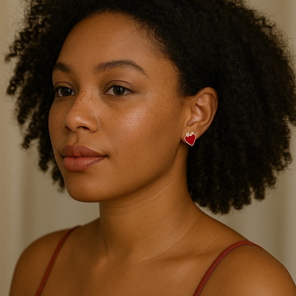 kkcollectionsss Jewelry - Strawberry Stud Earrings | $7 Add-On | Bundle & Save